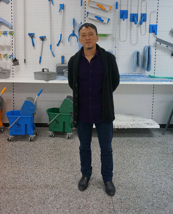 慧聪网清洁买团走进健力集团