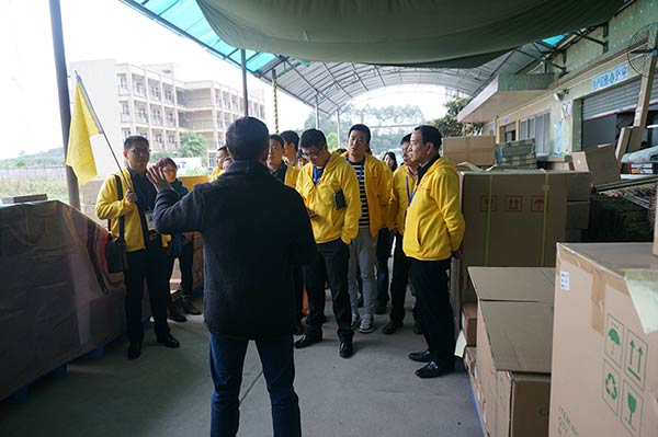 慧聪网清洁买团走进健力集团