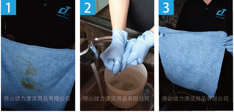 抹布脏了油了该怎么清洗呢？